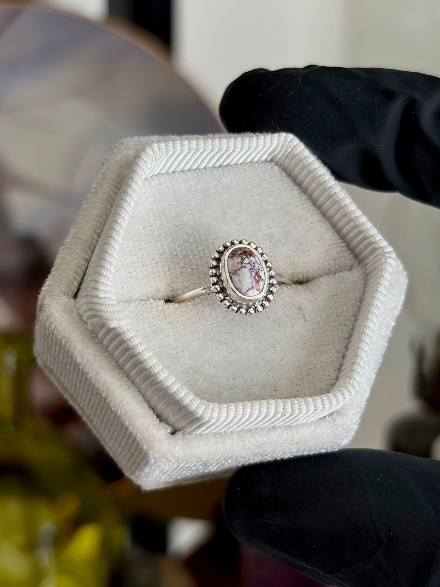Wild Horse Magnesite Ring - Size 5