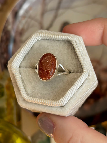 Sand Stone Ring - Size 9