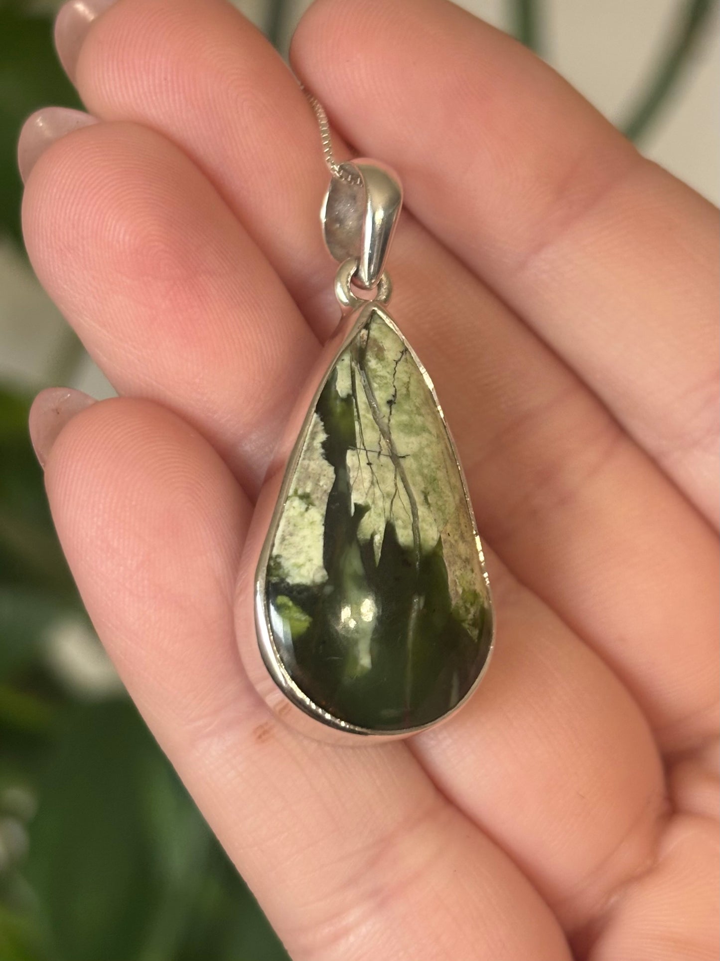 Chrome Chalcedony Necklace