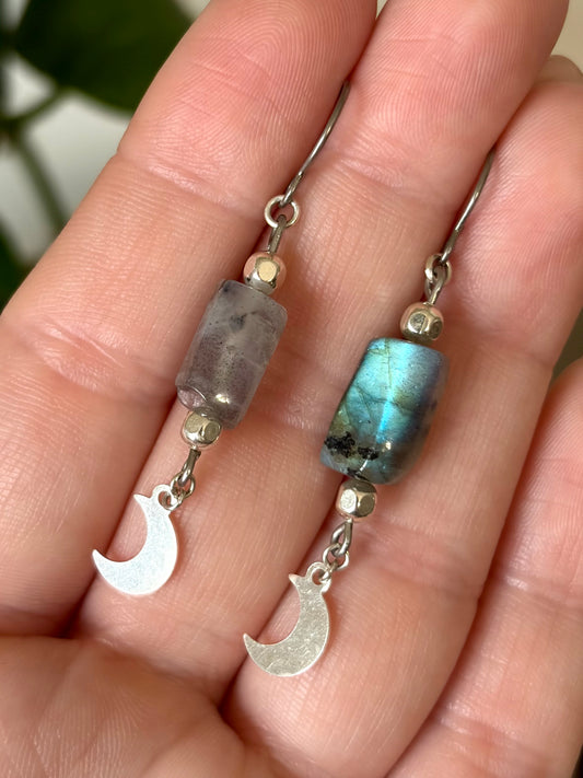 Twilight Labradorite Earrings
