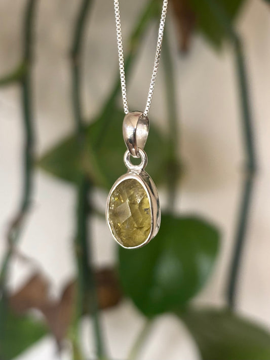 Green Garnet Necklace