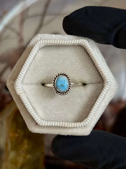 Golden Hills Turquoise Ring - Size 6