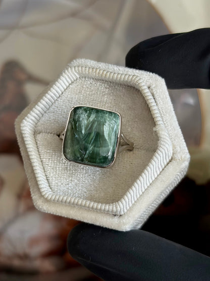 Seraphinite Ring - Size 10