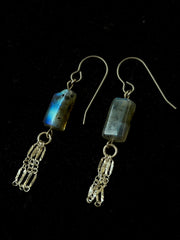 Ripple Labradorite Earrings