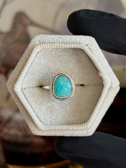 Amazonite Ring - Size 5