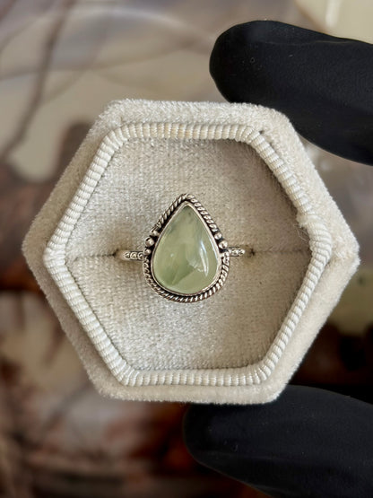 Prehnite Ring - Size 9
