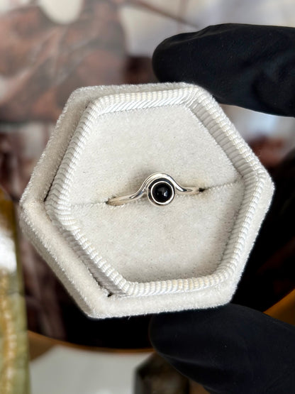 Black Onyx Ring - Size 7