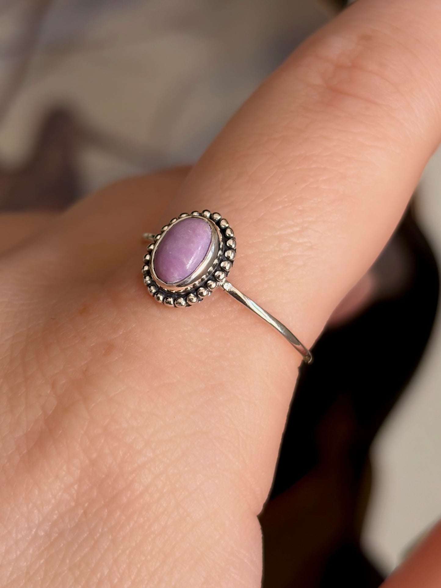 Phosphosiderite Ring - Size 10