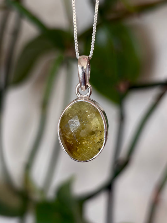 Green Garnet Necklace