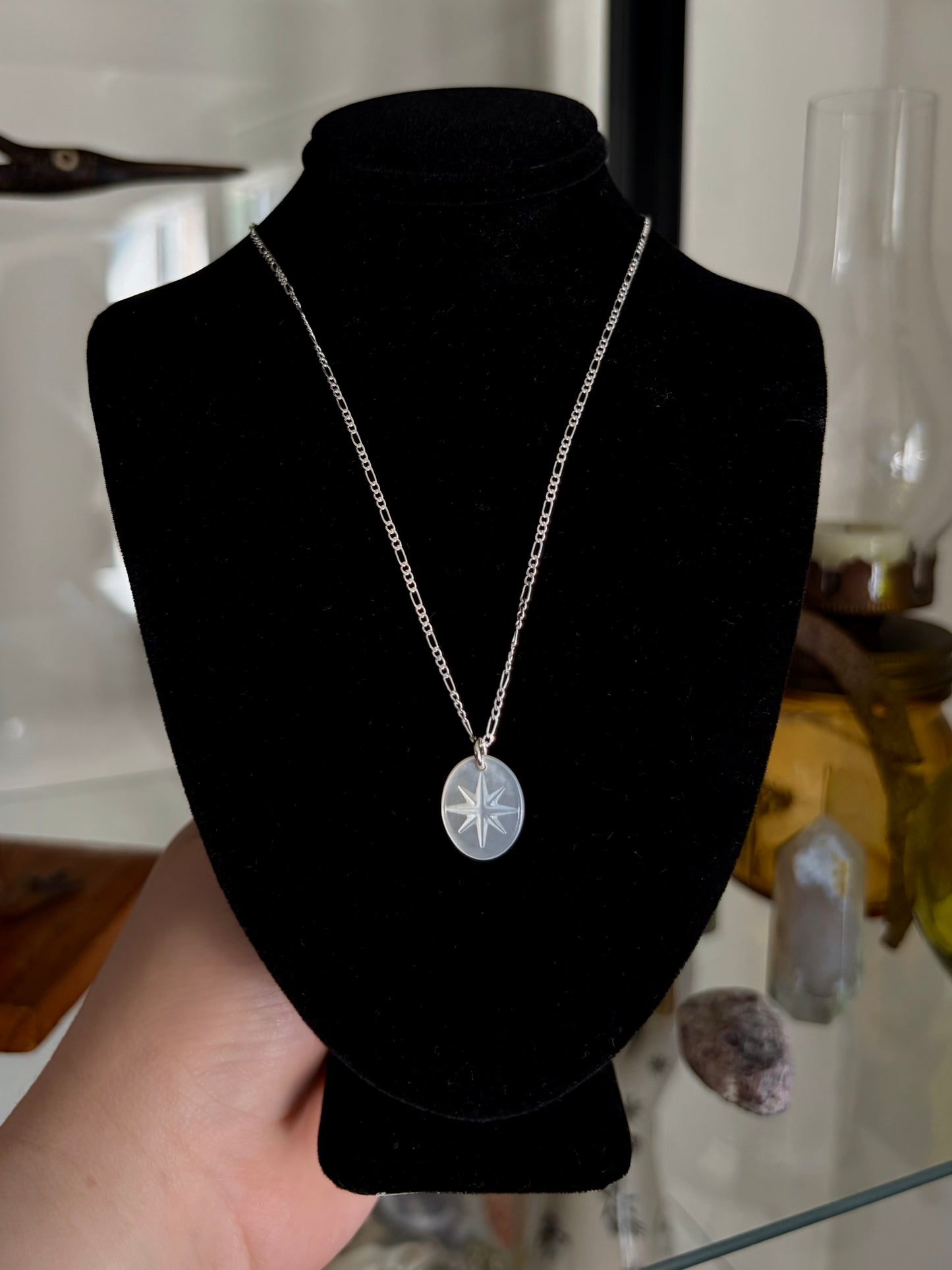 Mother of Pearl Star Necklace