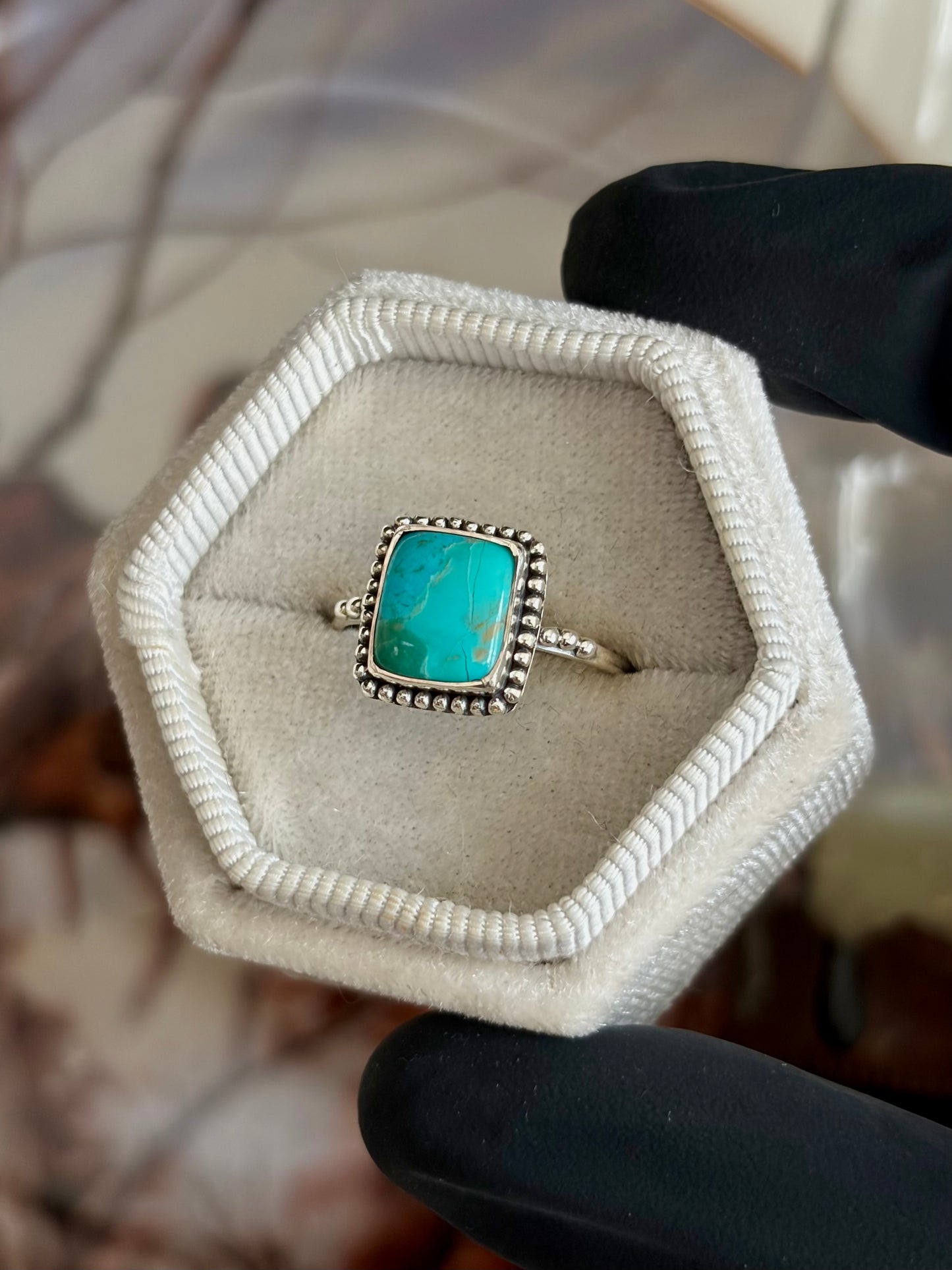 Mojave Turquoise Ring - Size 7