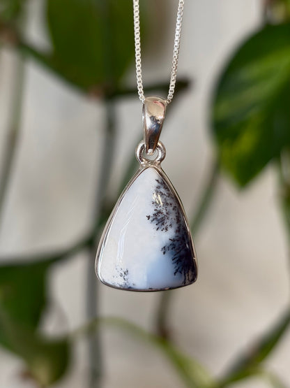Dendritic Agate Necklace