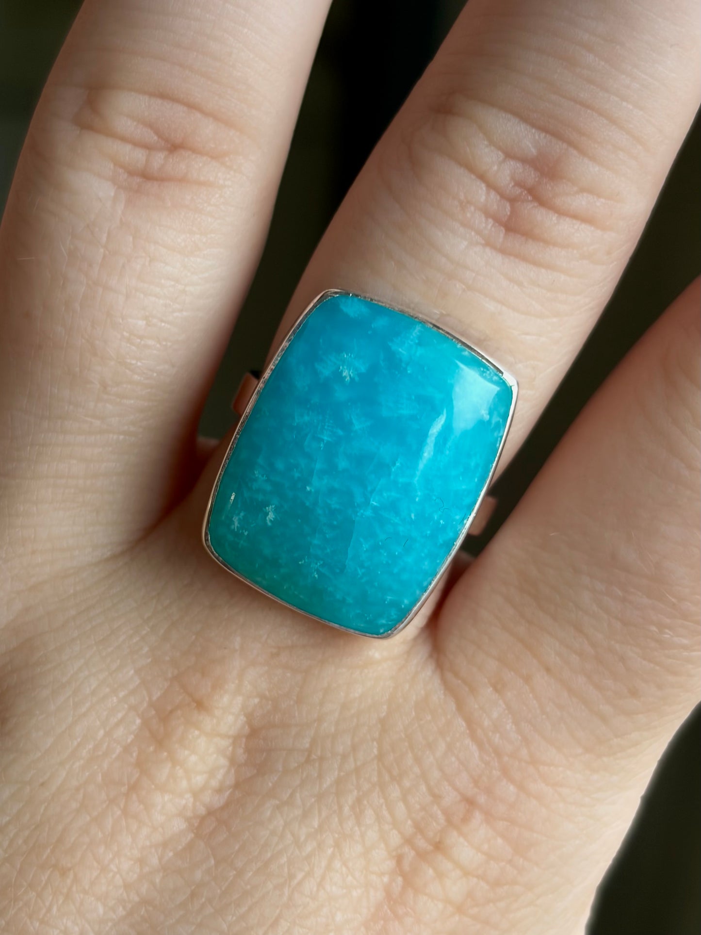 Smithsonite Ring - Size 8