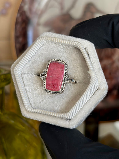 Thulite Ring - Size 6
