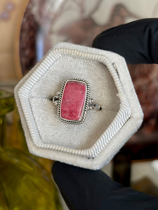 Thulite Ring - Size 6