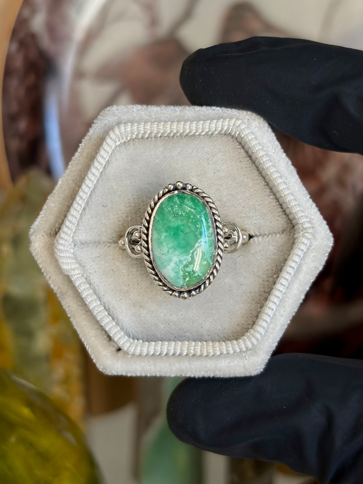 Variscite Ring - Size 10