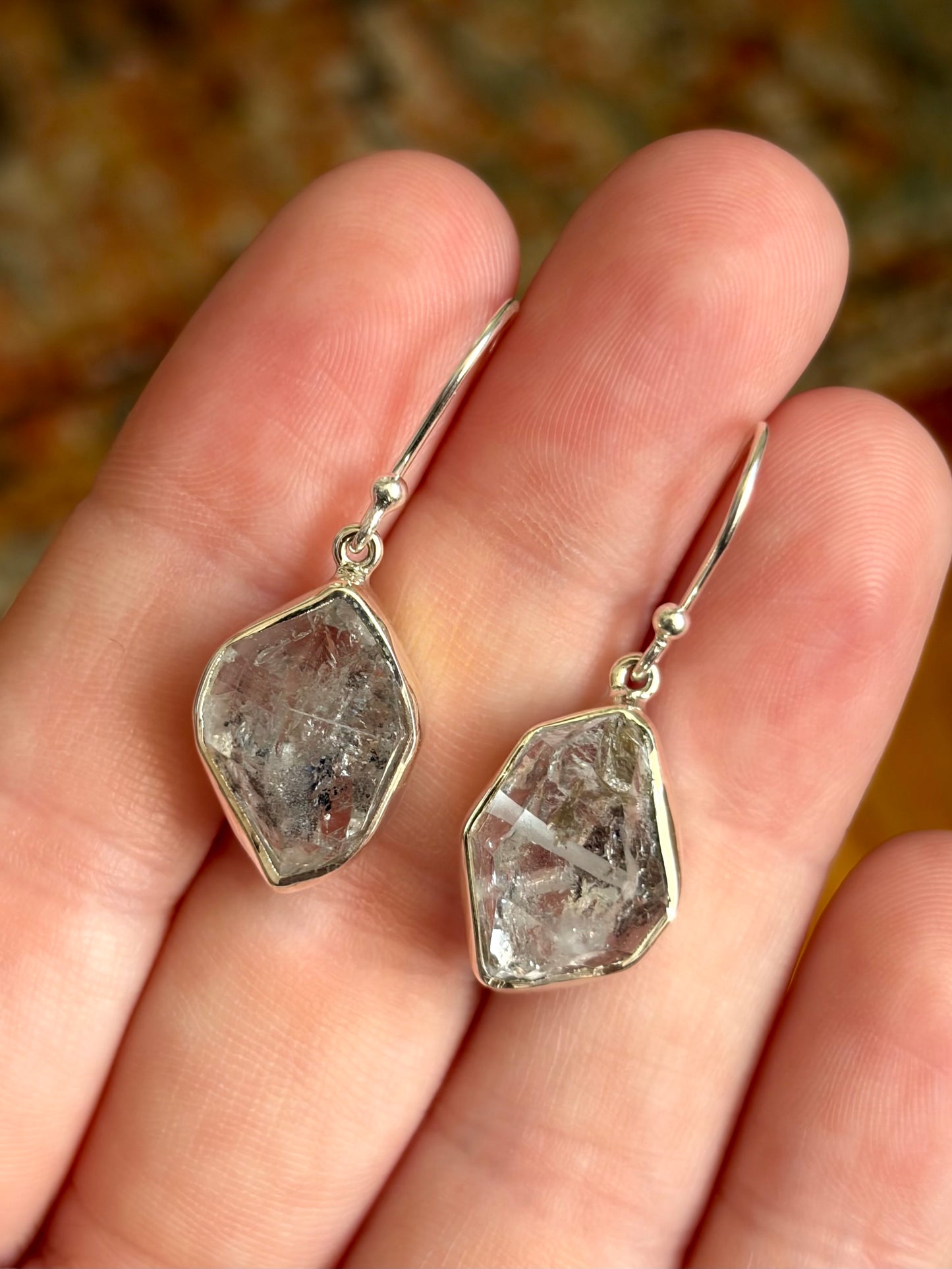 Herkimer Diamond Earrings