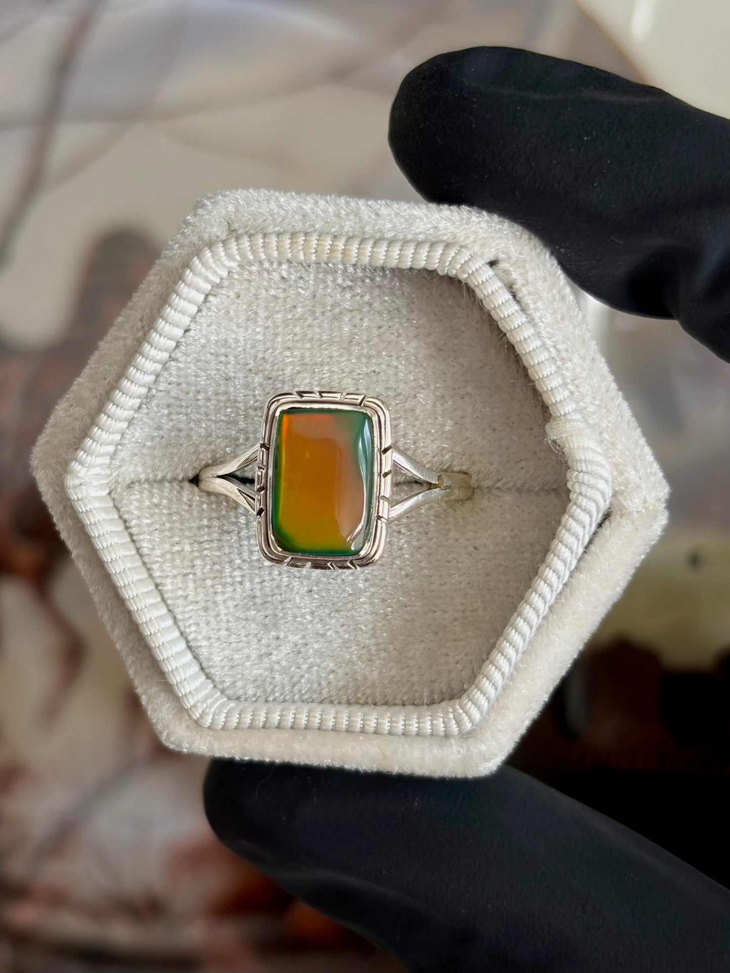 Galaxy Opal Ring - Size 10