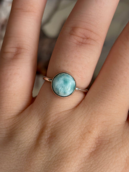 Larimar Ring - Size 6