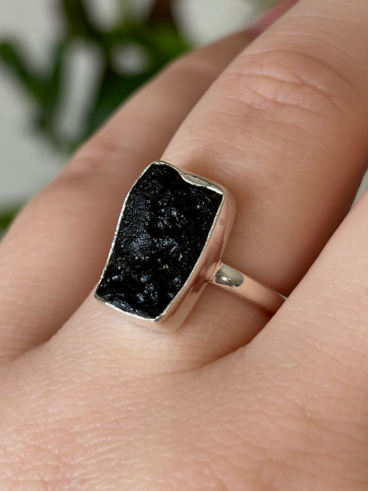 Tektite Ring - Size 7