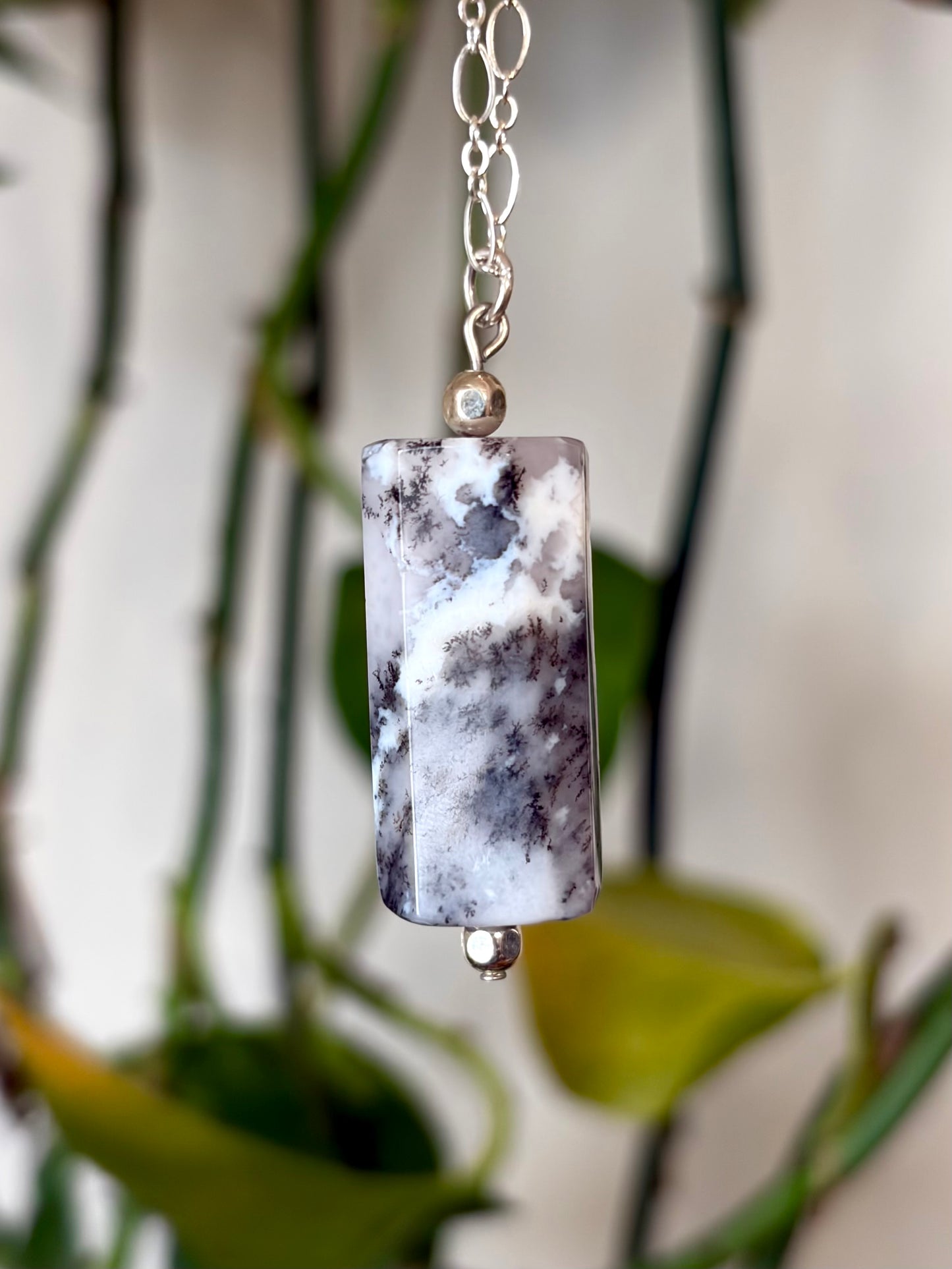 Dendritic Opal Necklace