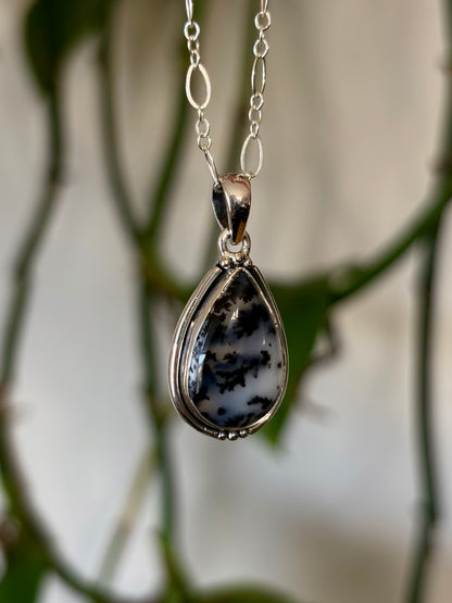 Dendritic Agate Necklace