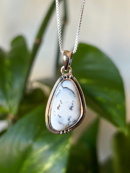 Dendritic Agate Necklace