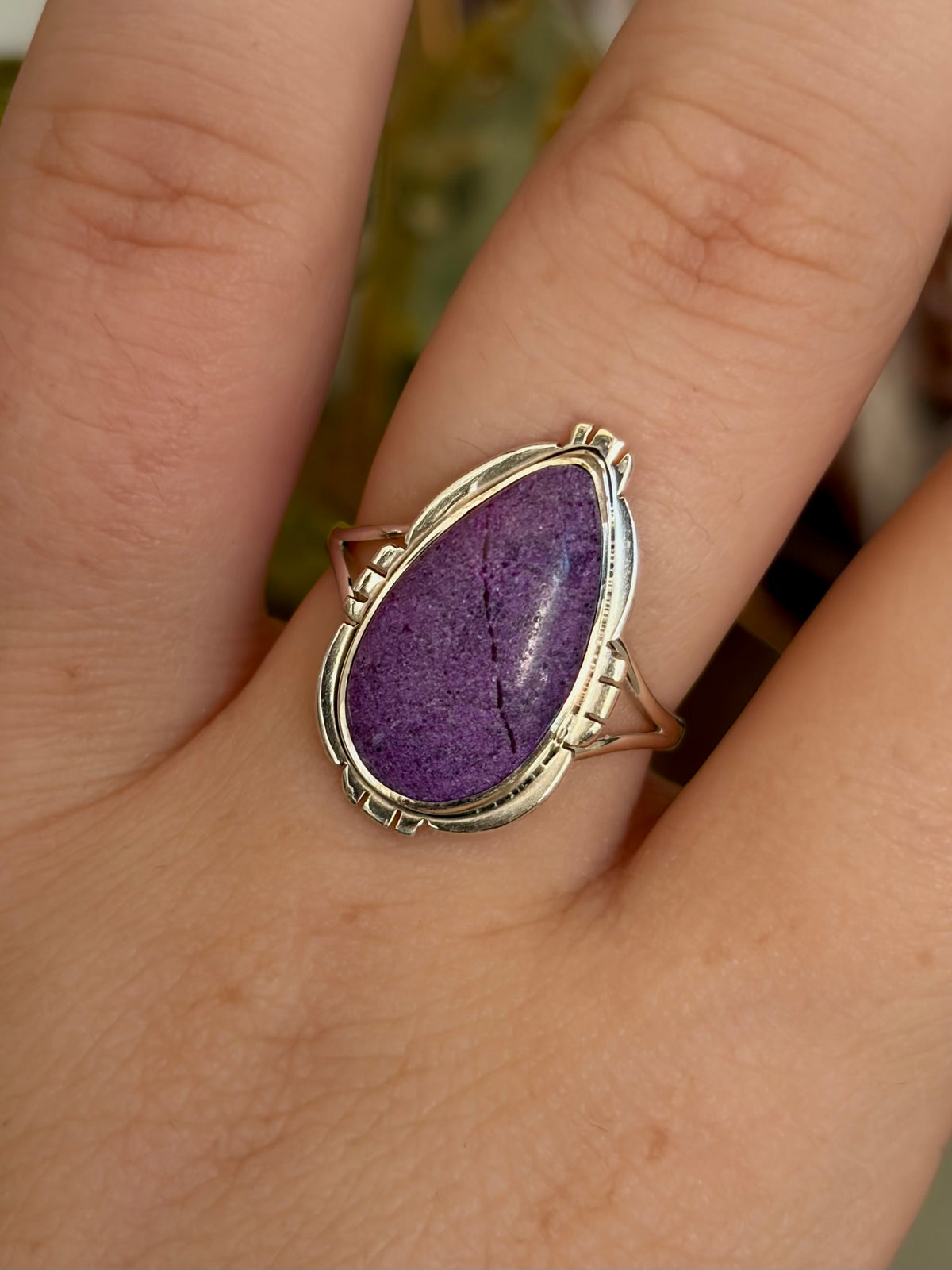Stichtite Ring - Size 8