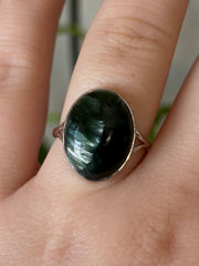 Seraphinite Ring - Size 8