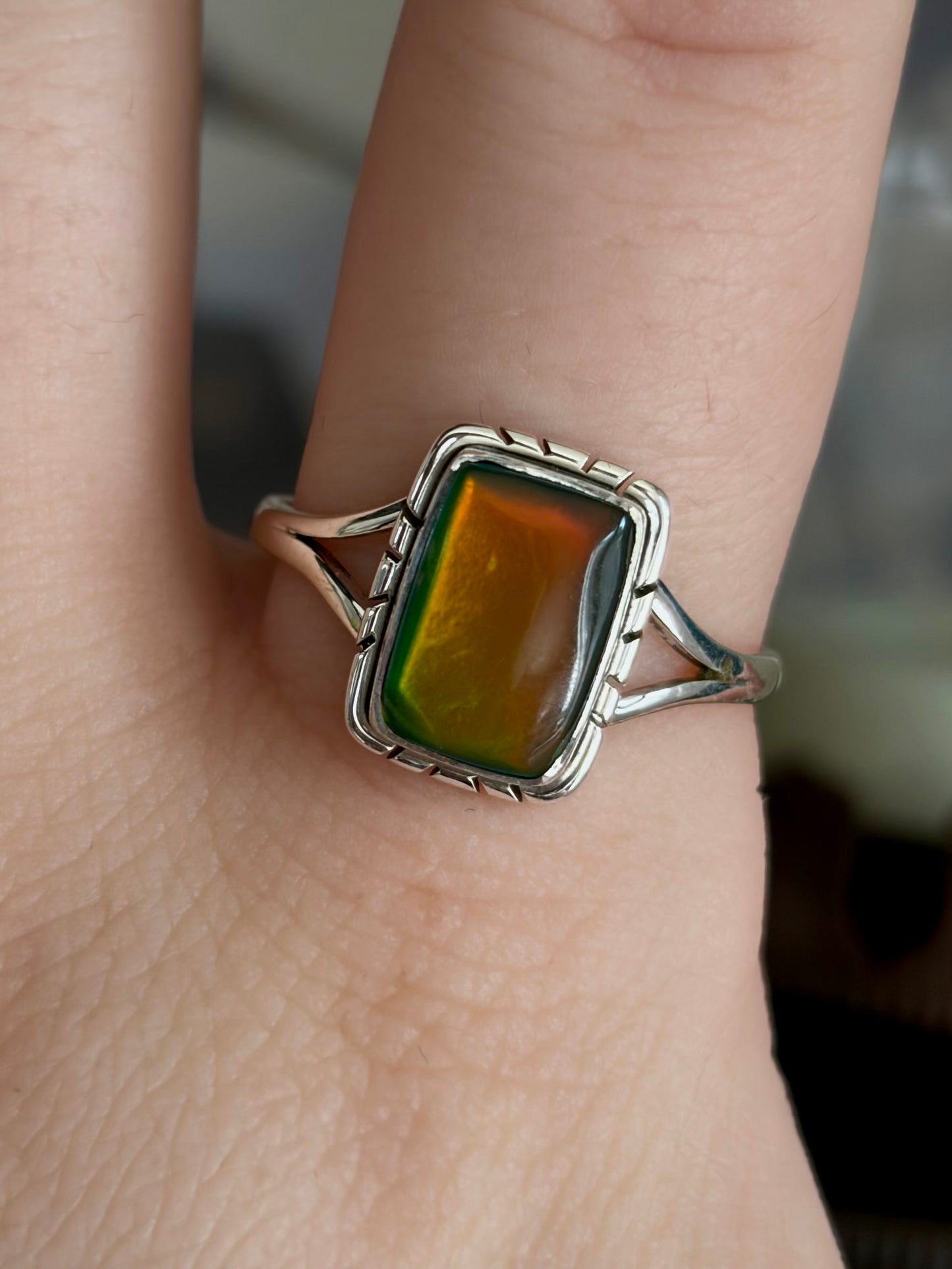 Galaxy Opal Ring - Size 10