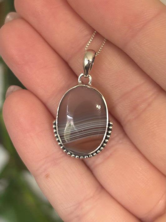 Botswana Agate Necklace