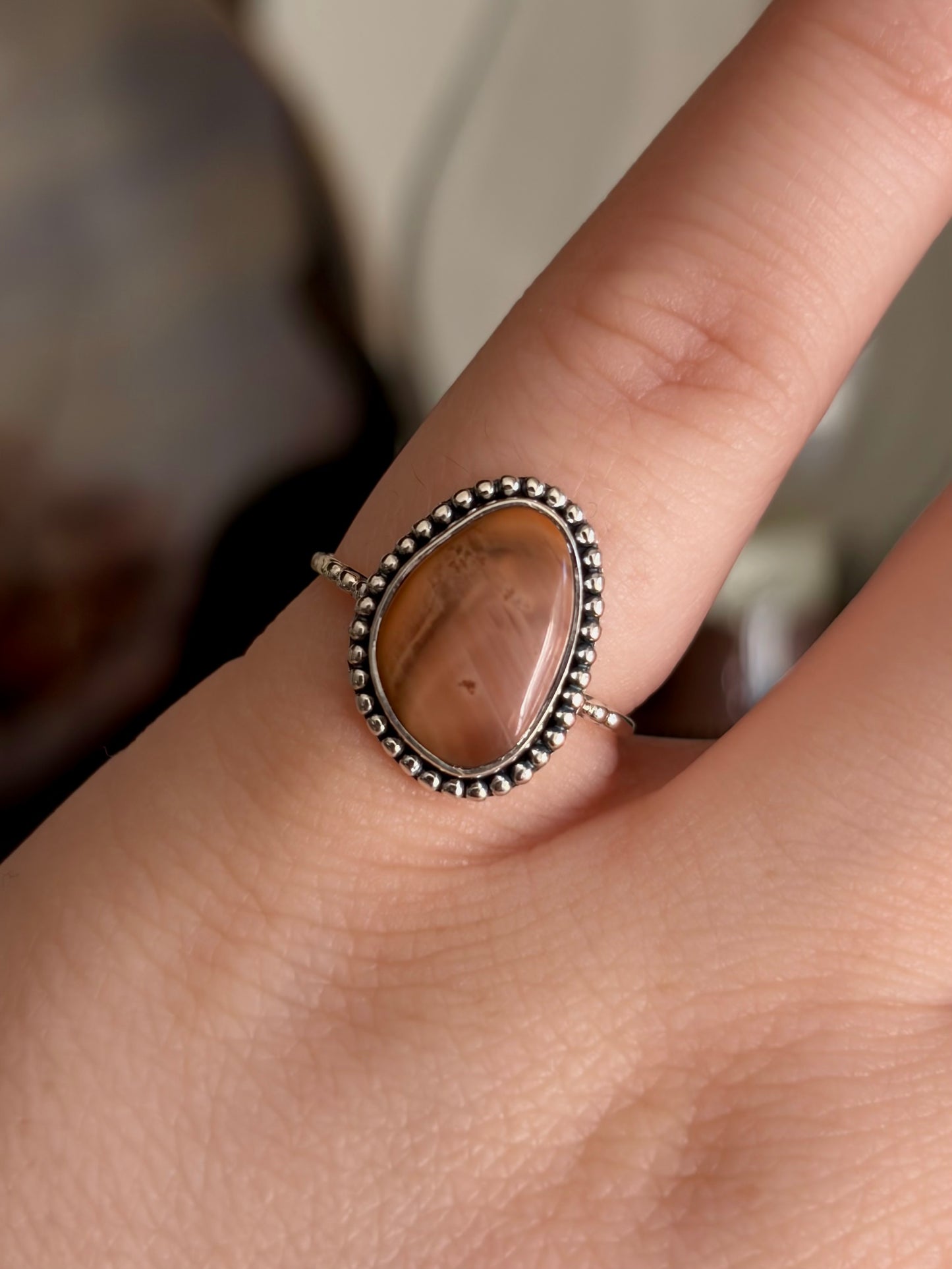 Imperial Jasper Ring - Size 6