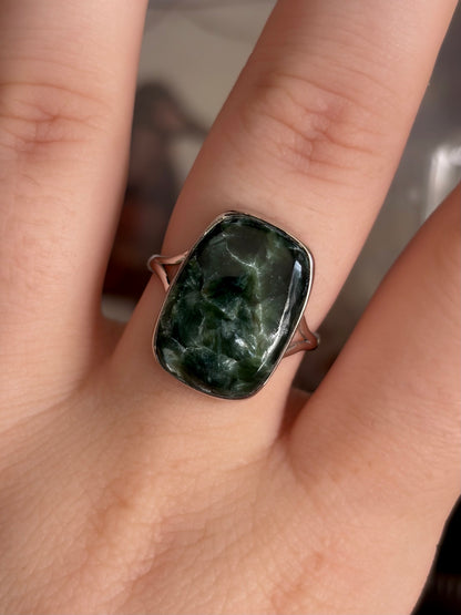 Seraphinite Ring - Size 8