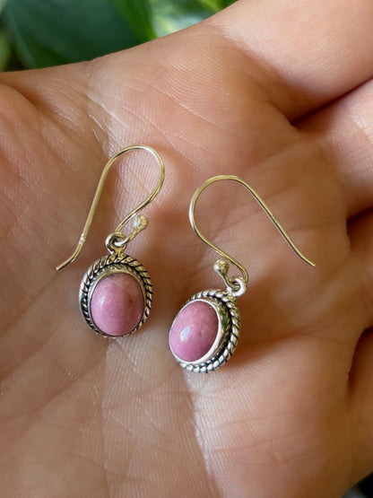 Pink Petalite Earrings
