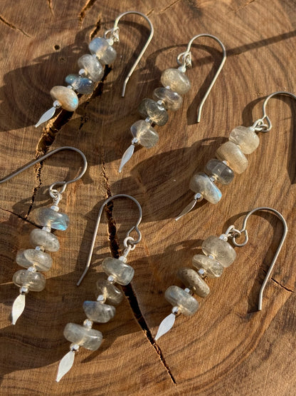 Labradorite Earrings