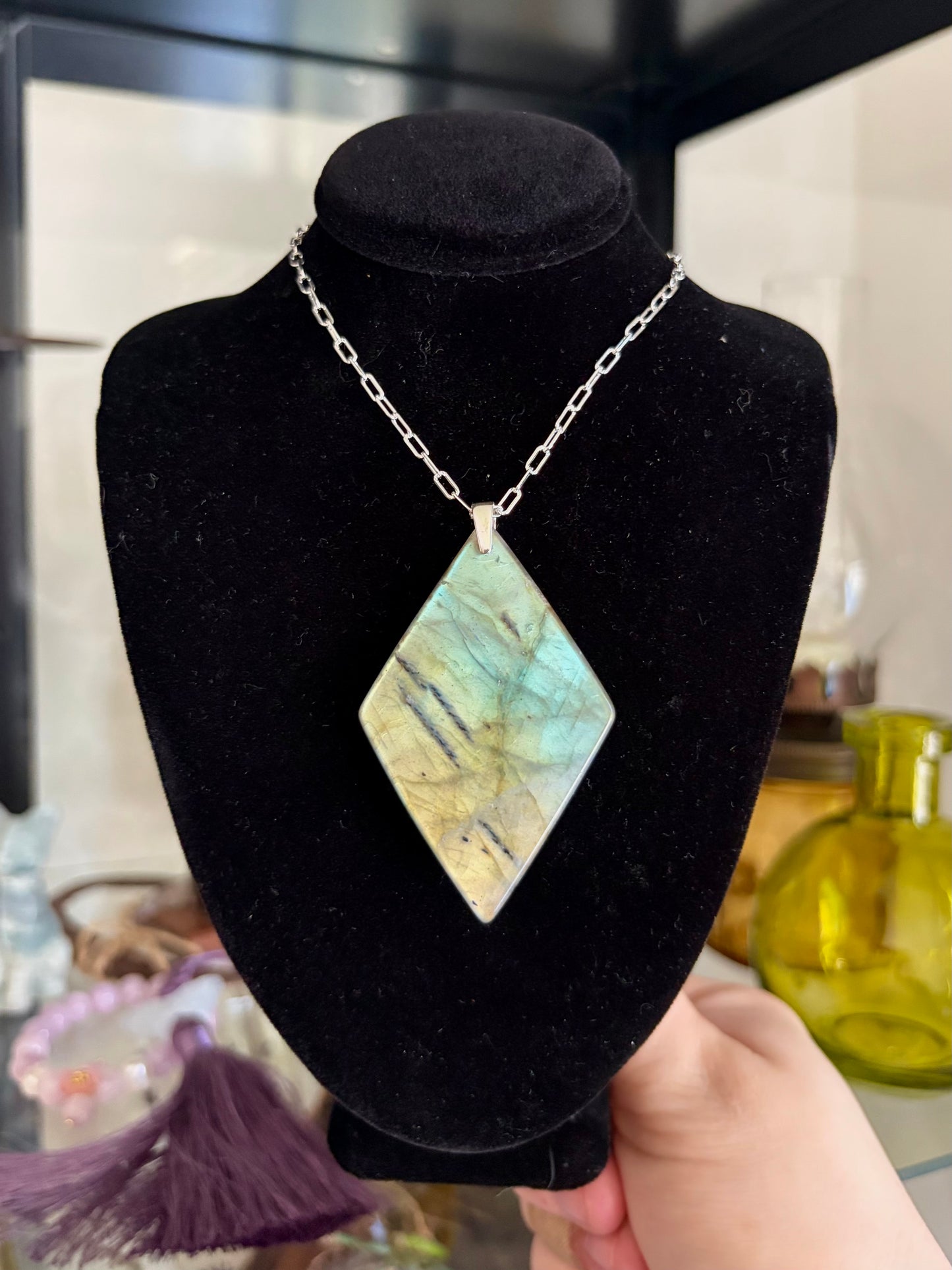 Chunky Labradorite Necklace
