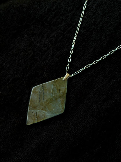 Chunky Labradorite Necklace