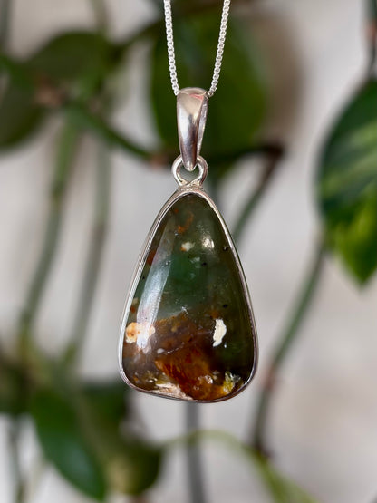 Chrome Chalcedony Necklace