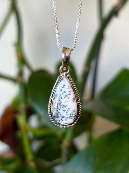 Dendritic Agate Necklace