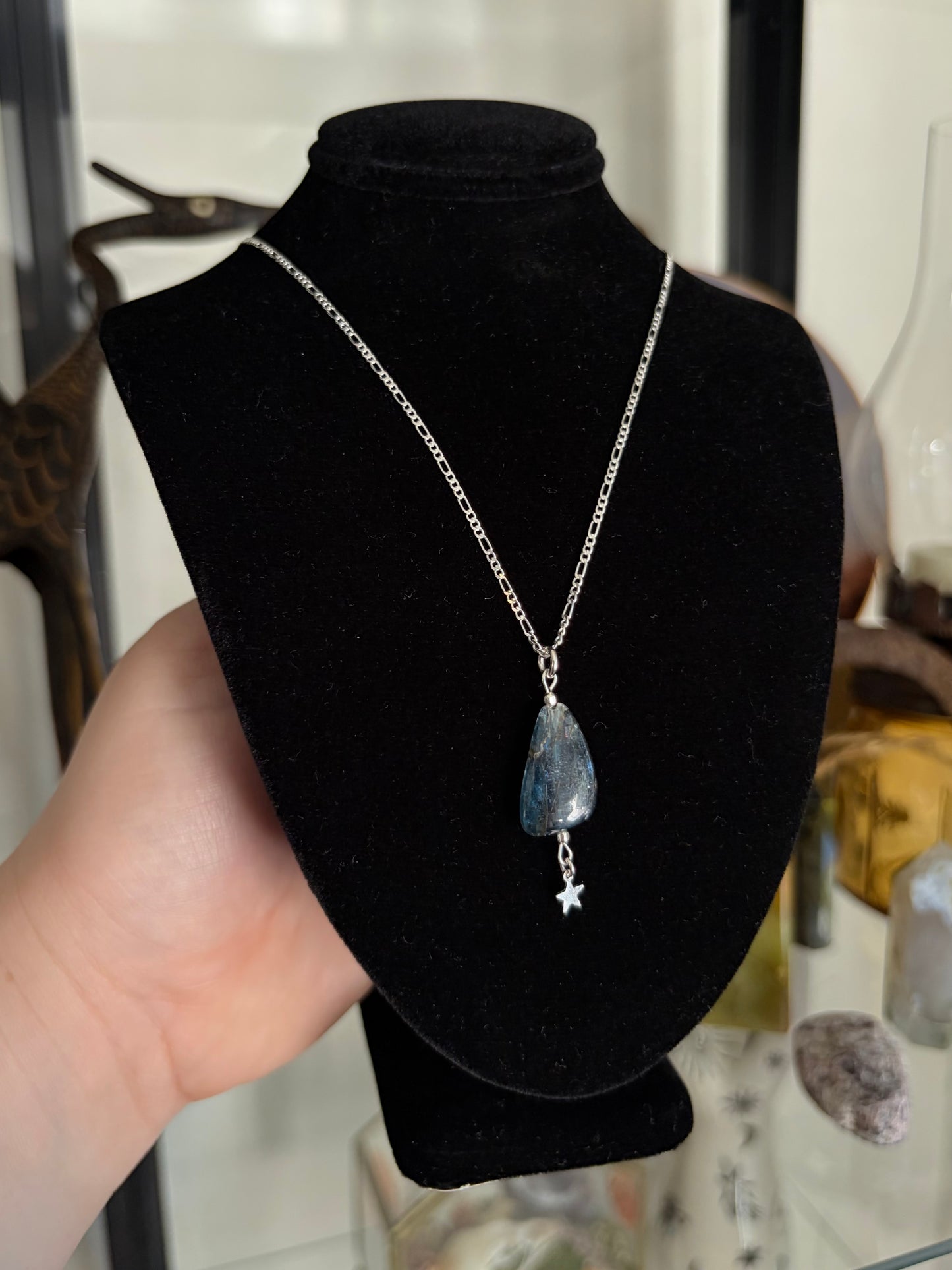 Kyanite Star Necklace
