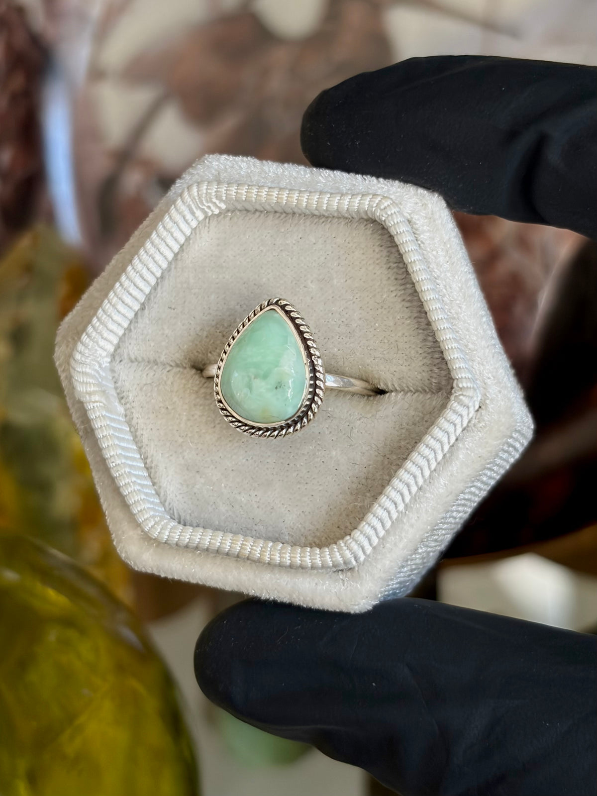 Palomino Variscite Ring - Size 7