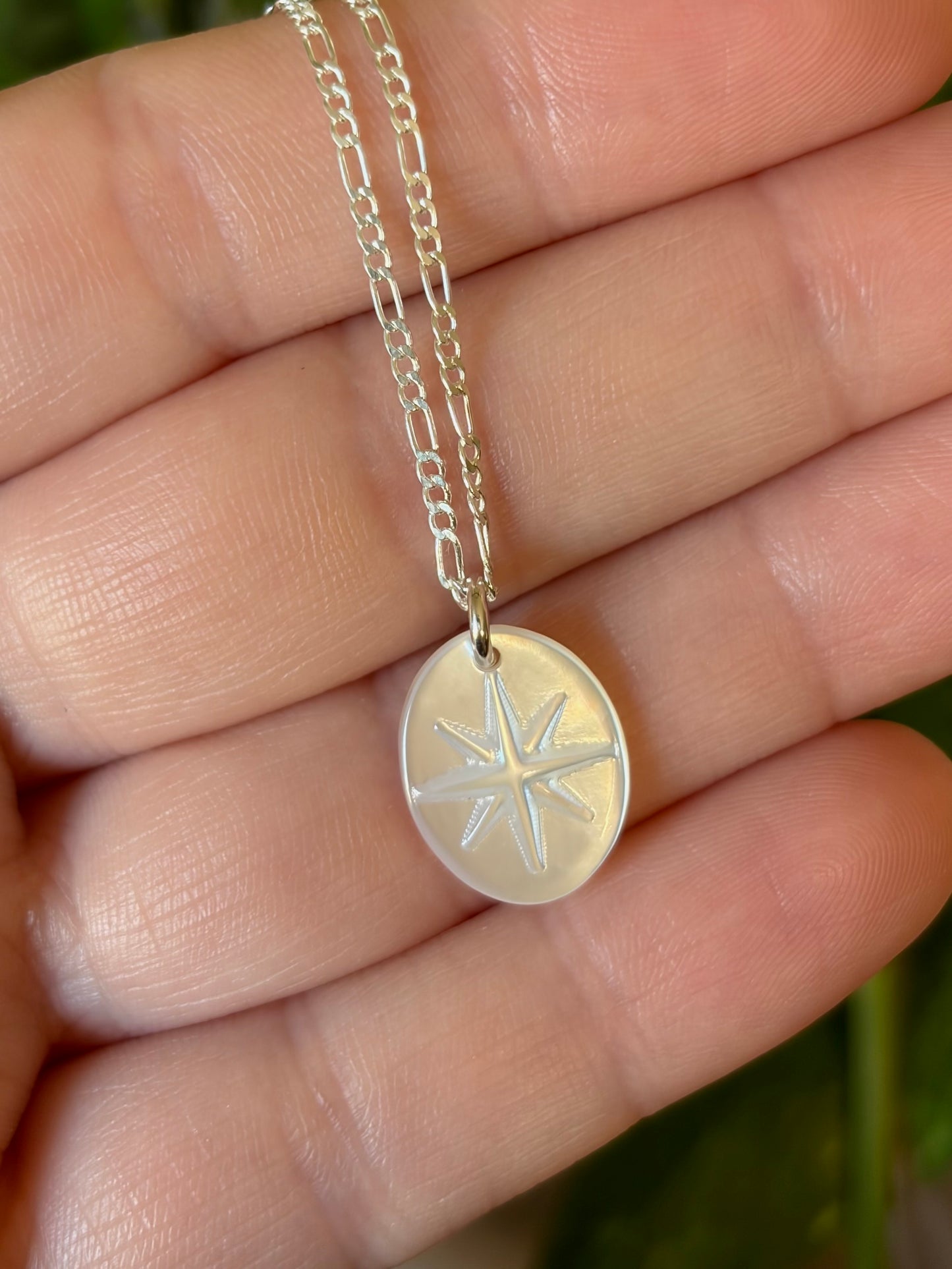 Mother of Pearl Star Necklace