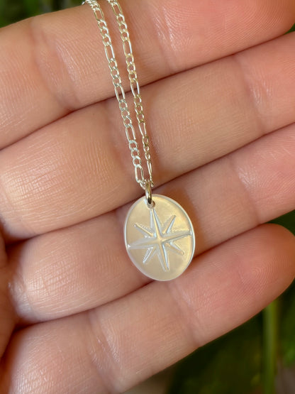 Mother of Pearl Star Necklace