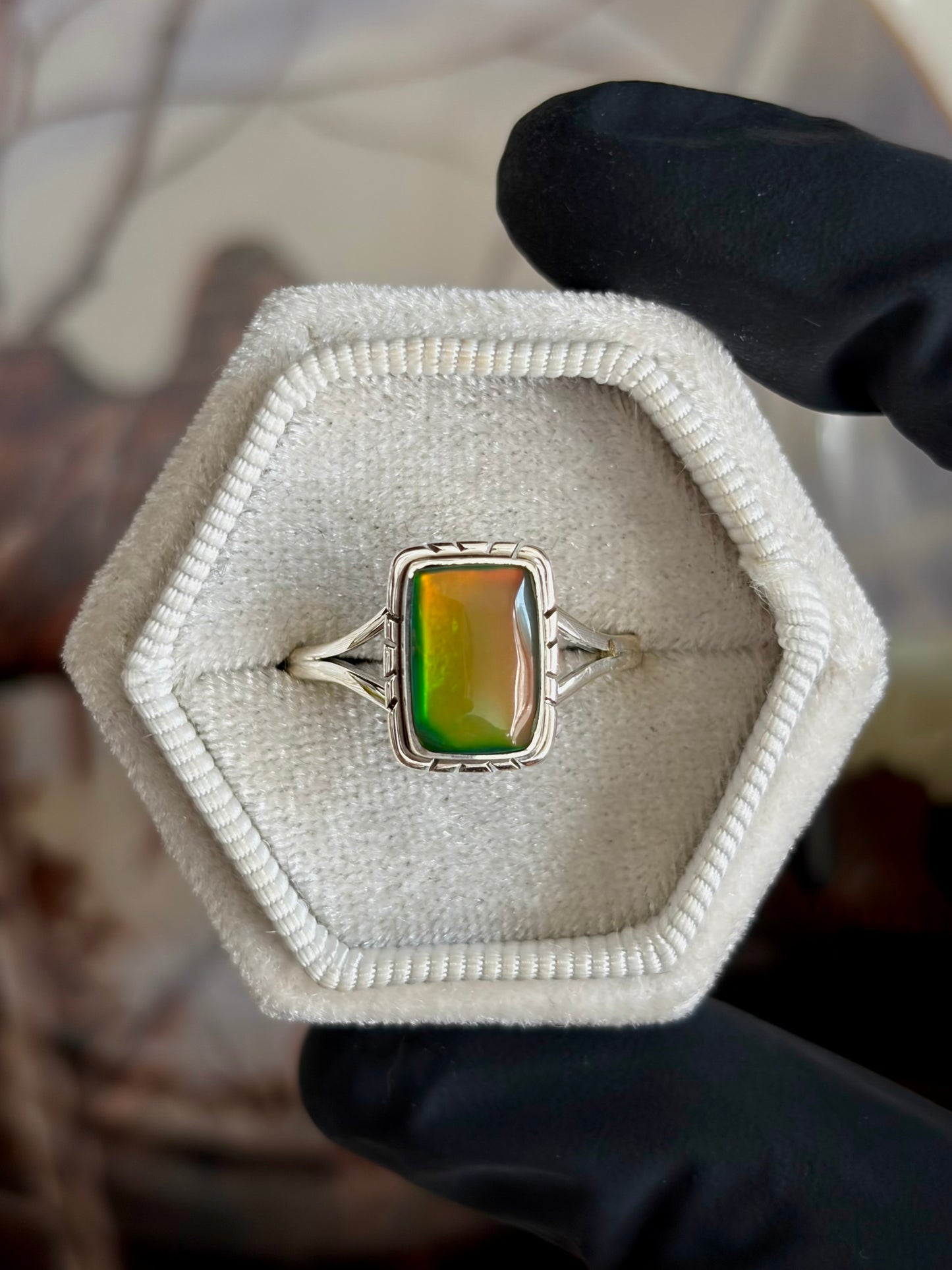 Galaxy Opal Ring - Size 10