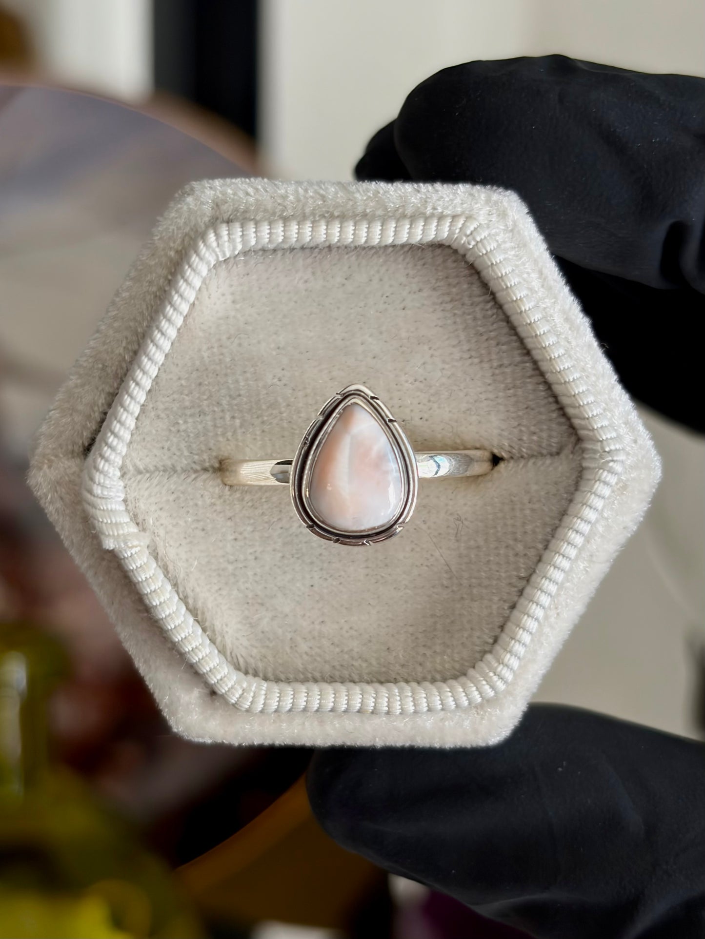 Natrolite Ring - Size 10