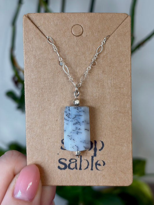 Dendritic Opal Necklace