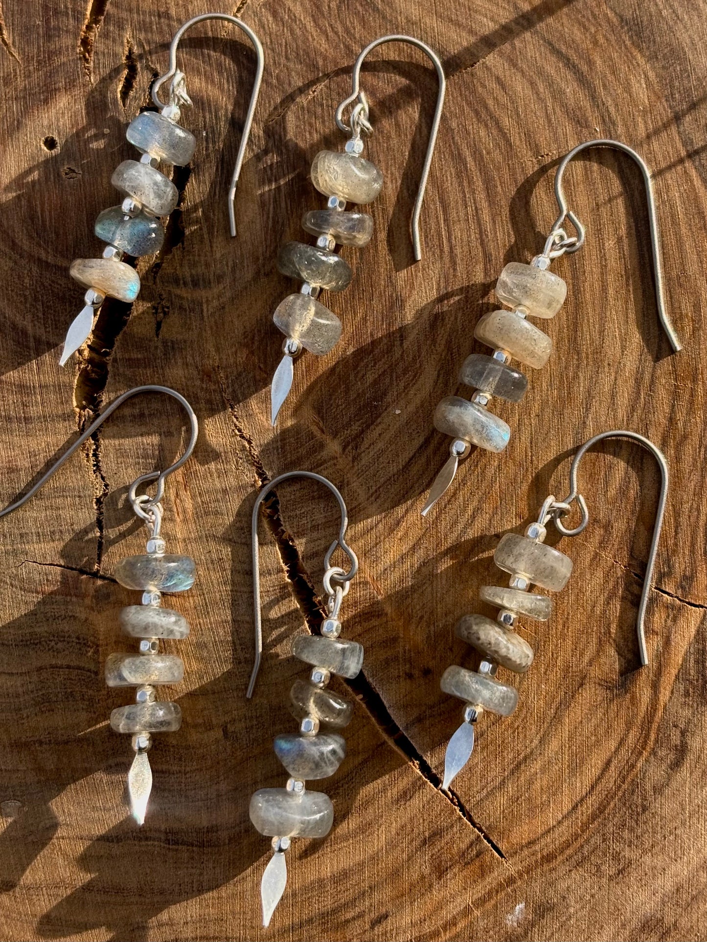 Labradorite Earrings