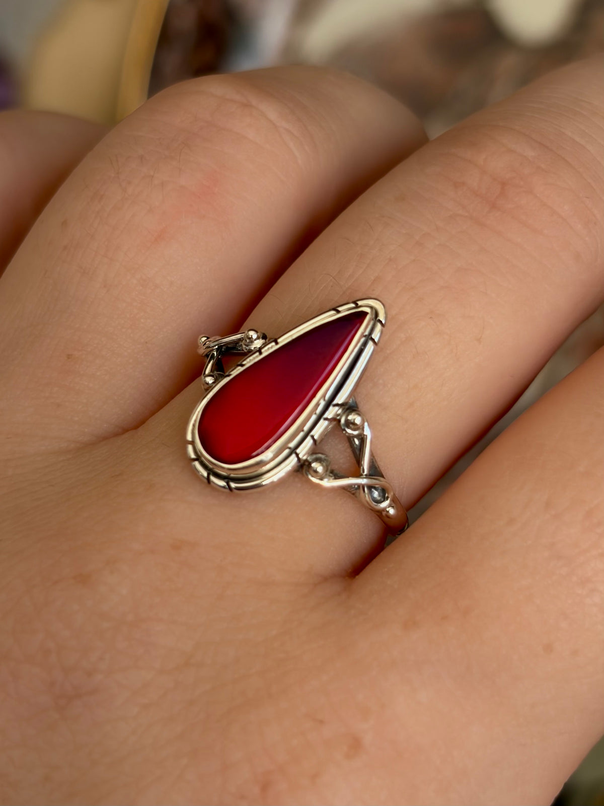 Galaxy Opal Ring - Size 8