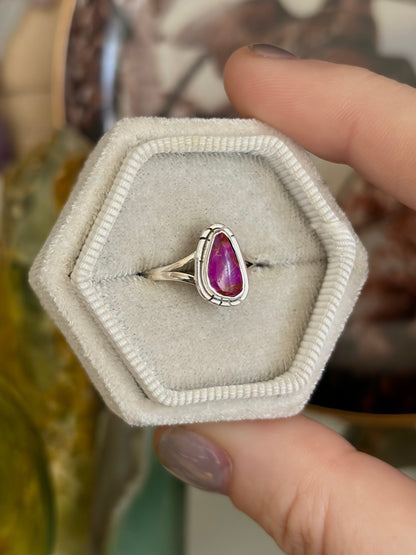 Purple Sea Sediment Ring - Size 5