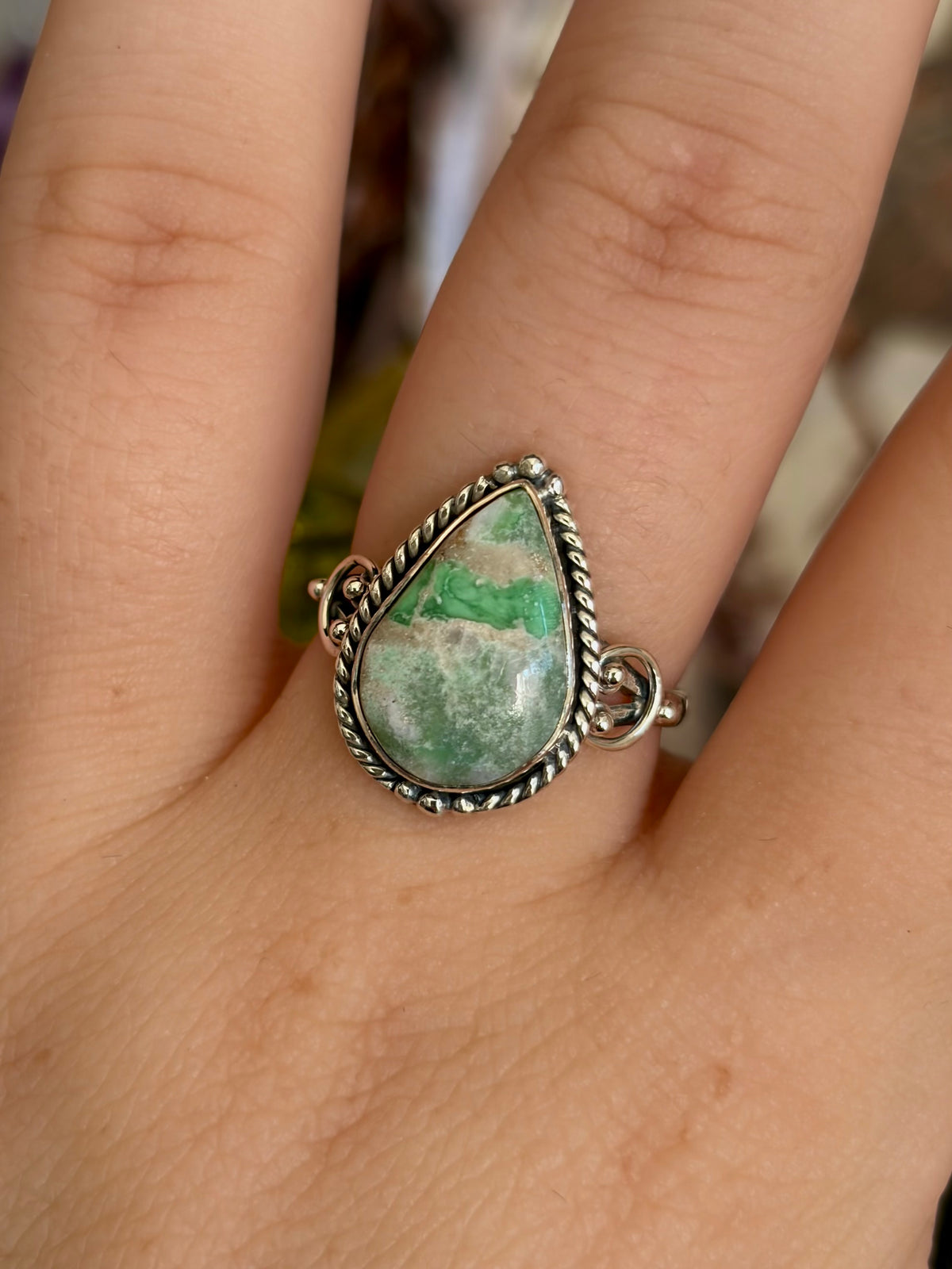 Variscite Ring - Size 8